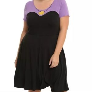 Ursula Hot Topic Disney Bound dress cosplay 3x 3 plus Little Mermaid
